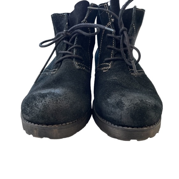 Naturalizer No 5 Comfort Size 6.5W Suede Leather small heeled boots - Picture 4 of 6